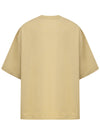Bottega Veneta T-shirt oversize in jersey di cotone da uomo