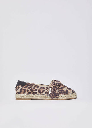 Liujo Donna Espadrillas animalier con fiocco