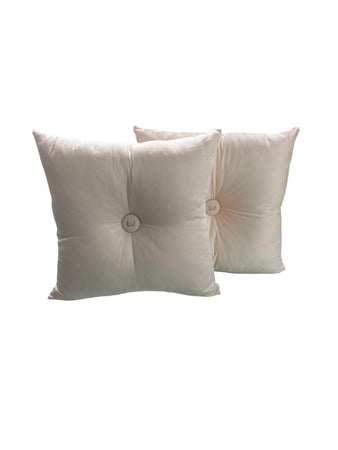 Cuscino Arredo Liu Jo 40x40 Raso di Cotone con Bottone