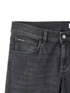 Dolce & Gabbana Jeans Skinny Cinque Tasche in Nero da uomo