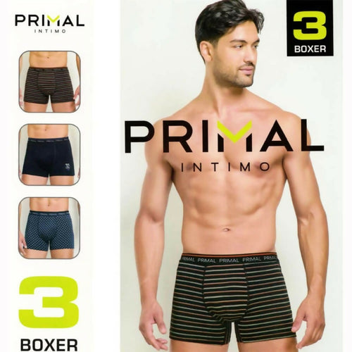 3 boxer uomo primal