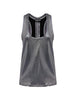 Tom Ford Top smanicato argento da donna