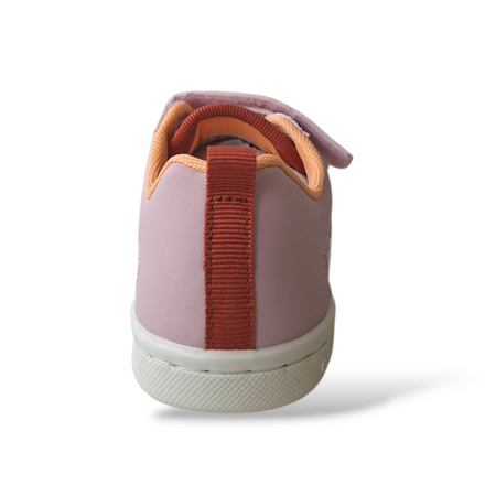 Sneakers bambina Gioseppo Crete rosa tela traforata lacci elastici barefoot