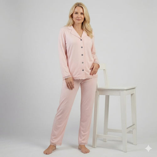 Pigiama Donna Freddy FP-26-002-PLA in Cotone Primavera/Estate
