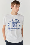 Roy Roger's T-shirt uomo jersey Negroni sbagliato stone dye