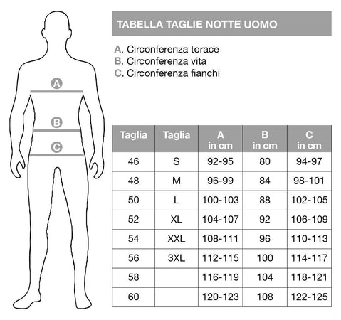 Ragno Pigiama da Uomo in Caldo Cotone N26112 S17 - Passarelli Biancheria