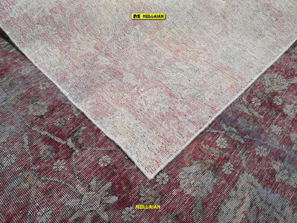 Tabriz Vintage Persia Grigio 201x160 Casa e cucina/Tessili per la casa/Tappeti e tappetini/Tappeti Mollaian Tappeti - Lecce, Commerciovirtuoso.it