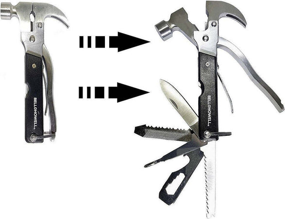 Tac Tools Utensile Multifunzionale 18 In 1 Forma Di Martello Acciaio Inox Casa, arredamento e bricolage > Bricolage e fai da te > Utensili Manuali Trade Shop italia - Napoli, Commerciovirtuoso.it