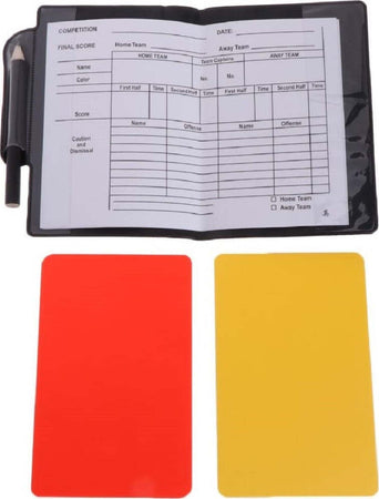 Taccuino Con Cartolina Carta Rossa Gialla Motivo Calciatore Portafoglio Arbitro Sport e tempo libero/Accessori per sport e attività ricreative all'aperto/Attrezzature per arbitri e allenatori/Libretti segnapunti Trade Shop italia - Napoli, Commerciovirtuoso.it
