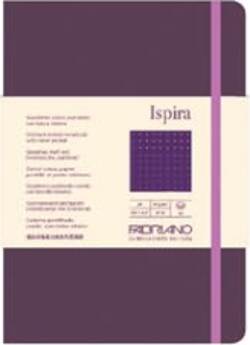 Taccuino Ispira - con elastico - copertina flessibile - A5 - 96 fogli - puntinato - viola - Fabriano Cancelleria e prodotti per ufficio/Carta blocchi e quaderni/Blocchi appunti taccuini e diari/Blocchi appunti e taccuini Eurocartuccia - Pavullo, Commerciovirtuoso.it