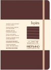 Taccuino Ispira - con elastico - copertina flessibile - A5 - 96 fogli - righe - marrone - Fabriano Cancelleria e prodotti per ufficio/Carta blocchi e quaderni/Blocchi appunti taccuini e diari/Blocchi appunti e taccuini Eurocartuccia - Pavullo, Commerciovirtuoso.it