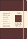 Taccuino Ispira - con elastico - copertina rigida - A5 - 96 fogli - puntinato - marrone - Fabriano Cancelleria e prodotti per ufficio/Carta blocchi e quaderni/Blocchi appunti taccuini e diari/Blocchi appunti e taccuini Eurocartuccia - Pavullo, Commerciovirtuoso.it