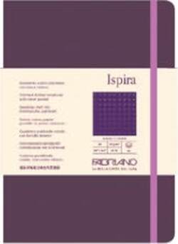 Taccuino Ispira - con elastico - copertina rigida - A5 - 96 fogli - puntinato - viola - Fabriano Cancelleria e prodotti per ufficio/Carta blocchi e quaderni/Blocchi appunti taccuini e diari/Blocchi appunti e taccuini Eurocartuccia - Pavullo, Commerciovirtuoso.it