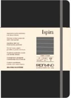 Taccuino Ispira - con elastico - copertina rigida - A5 - 96 fogli - righe - nero - Fabriano Cancelleria e prodotti per ufficio/Carta blocchi e quaderni/Blocchi appunti taccuini e diari/Blocchi appunti e taccuini Eurocartuccia - Pavullo, Commerciovirtuoso.it