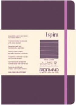 Taccuino Ispira - con elastico - copertina rigida - A5 - 96 fogli - righe - viola - Fabriano Cancelleria e prodotti per ufficio/Carta blocchi e quaderni/Blocchi appunti taccuini e diari/Blocchi appunti e taccuini Eurocartuccia - Pavullo, Commerciovirtuoso.it