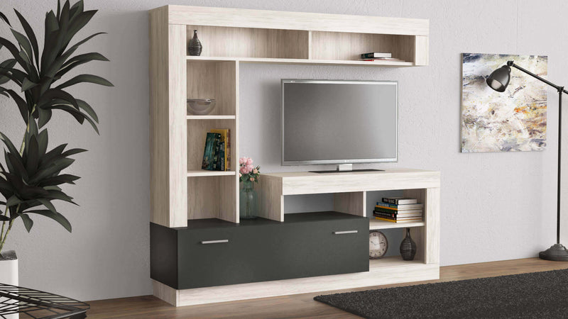 TACITO---parete-attrezzata-soggiorno-170x42x170-h-Marrone-chiaro-Milani-Home