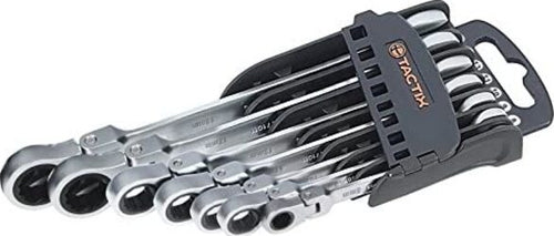 TACTIX---SET-7-CHIAVI-COMBINATE-A-CRICCHETTO