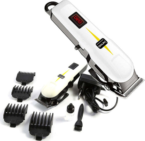 Taglia-Capelli-Elettrico-Rasoio-Regola-Barba-Baffi-Ricaricabile-Display-Gm-6008