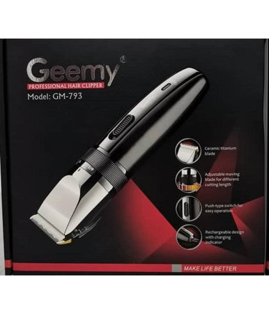 Taglia Capelli Professionale A Batteria Trimmer Per Capelli Barba Geemy Gm-793