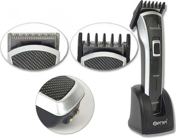 TAGLIA CAPELLI RASOIO BARBA PROFESSIONALE BATTERIA RICARICABILE GEMEI GM-656 Salute e cura della persona/Rasatura epilazione e rimozione peli/Regolabarba tagliacapelli e rasoi per il corpo/Tagliacapelli Trade Shop italia - Napoli, Commerciovirtuoso.it