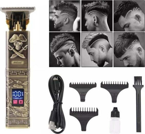 Taglia-Capelli-Rasoio-Elettrico-Regola-Barba-3-Pettini-Ricaricabile-Usb-Q-tf51