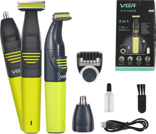 Taglia Capelli Rasoio Regola Barba Ricaricabile Doccia Naso Viso Vgr V-043 Salute e Bellezza > Depilazione e rasatura > Rasoi e Tagliacapelli Trade Shop italia - Napoli, Commerciovirtuoso.it