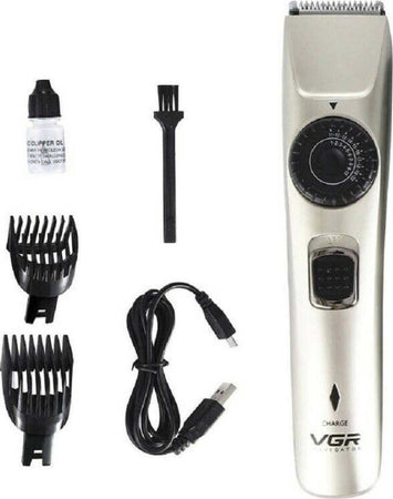 Taglia-Capelli-Tagliacapelli-Rasoio-Regola-Barba-Ricaricabile-Vgr-V-031