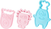 Taglia e Decora Pasta di Zucchero e Biscotti, Forme Grandi Assortite in PP, Colori Assortiti Zenker Casa e cucina/Teglie da forno e accessori per pasticceria/Accessori e utensili per pasticceria/Formine per biscotti Scontolo.net - Potenza, Commerciovirtuoso.it
