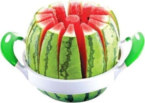 Taglia-Melone-Anguria-Cocomero-Affetta-12-Lame-22cm-In-Acciaio-Casa-Cucina