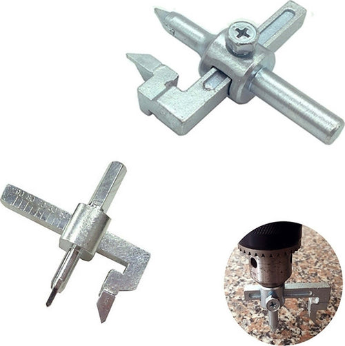 TAGLIA PIASTRELLE TONDO REGOLABILE PUNTA TRAPANO ROTONDO INCISORE CASA BRICOLAGE Fai da te/Utensili elettrici e a mano/Utensili a mano/Spazzole metalliche Trade Shop italia - Napoli, Commerciovirtuoso.it