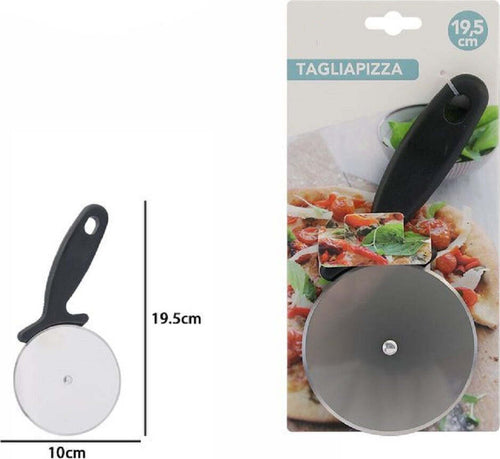 Taglia Pizza Rotella Lama Liscia In Acciaio Manico Antiscivolo 19.5x10cm 74168 Casa, arredamento e bricolage > Cucina > Utensili Cucina Trade Shop italia - Napoli, Commerciovirtuoso.it
