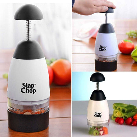 TAGLIA VERDURE SLAP CHOP FRULLA TRITA TRITATUTTO ORTAGGI LAME ROTANTI VERDURA Casa e cucina/Utensili da cucina/Affettaverdure e mandolini da cucina Trade Shop italia - Napoli, Commerciovirtuoso.it