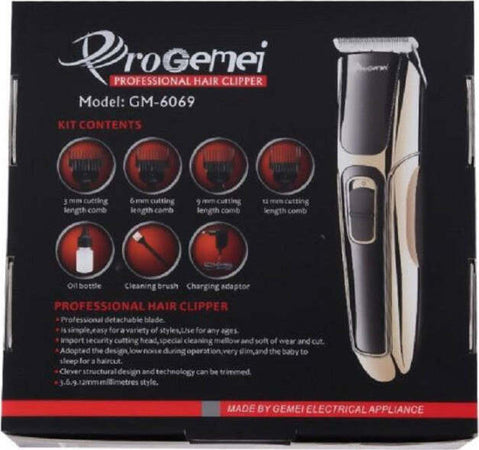 Tagliacapelli-A-Batteria-Geemy-Gm6069-Trimmer-Capelli-Professionale-Ricaricabile