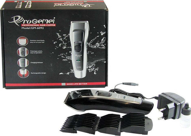 Tagliacapelli A Batteria Gm-6092 Rasoio Professionale Regolabarba Ricaricabile Salute e Bellezza > Depilazione e rasatura > Rasoi e Tagliacapelli Trade Shop italia - Napoli, Commerciovirtuoso.it