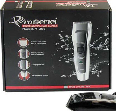Tagliacapelli A Batteria Gm-6092 Rasoio Professionale Regolabarba Ricaricabile Salute e Bellezza > Depilazione e rasatura > Rasoi e Tagliacapelli Trade Shop italia - Napoli, Commerciovirtuoso.it