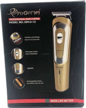 Tagliacapelli-A-Batteria-Gm-6112-Rasoio-Ricaricabile-Professionale-Trimmer-Barba