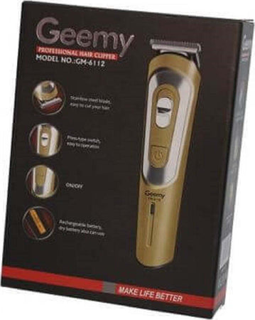 Tagliacapelli A Batteria Gm-6112 Rasoio Ricaricabile Professionale Trimmer Barba Salute e Bellezza > Depilazione e rasatura > Rasoi e Tagliacapelli Trade Shop italia - Napoli, Commerciovirtuoso.it