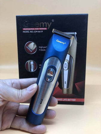Tagliacapelli-A-Batteria-Ricaricabile-Elettrica-Trimmer-Rasoio-Uomo-Geemy-Gm6619