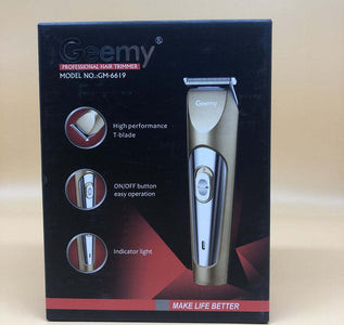 Tagliacapelli A Batteria Ricaricabile Elettrica Trimmer Rasoio Uomo Geemy Gm6619 Salute e cura della persona/Rasatura epilazione e rimozione peli/Regolabarba tagliacapelli e rasoi per il corpo/Tagliacapelli Trade Shop italia - Napoli, Commerciovirtuoso.it