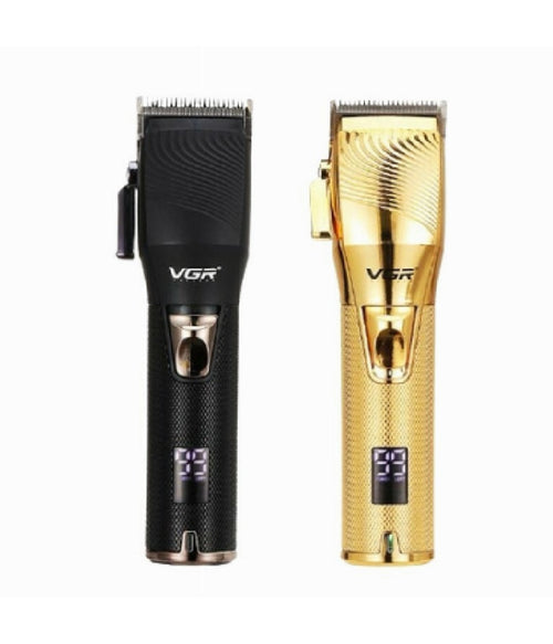 Tagliacapelli Barba Display Led Professionale Senza Fili Ricaricabile Usb V-280
