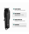 Tagliacapelli Barba Professionale A Batteria Ricaricabile Display Digitale V-982