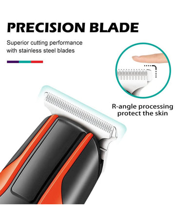 Tagliacapelli Barba Professionale Senza Fili Batteria Ricaricabile Rasoio V-999