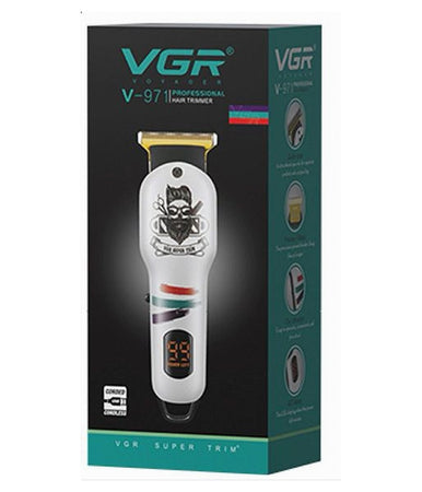Tagliacapelli Barba Senza Fili Professionale Display Digitale Ricarica Usb V-971