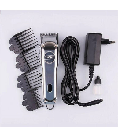 Tagliacapelli Barba Senza Fili Professionale Ricarica Usb Rasoio Valigetta V-032