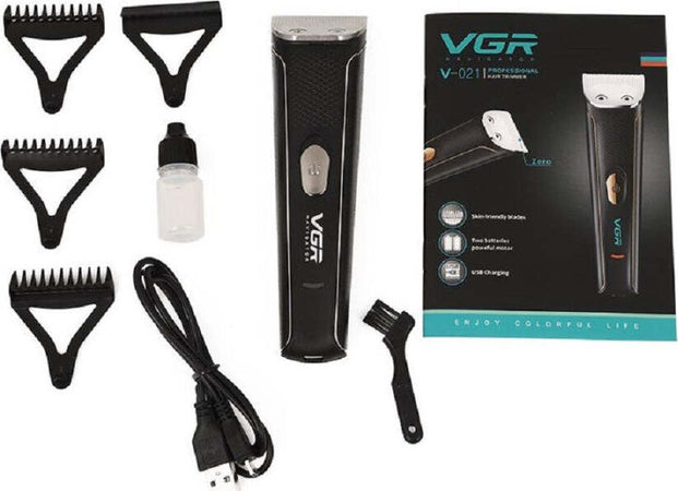 Tagliacapelli-Barba-Trimmer-Professionale-Portatile-Ricaricabile-Usb-Vgr-V-021