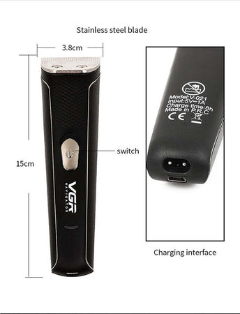 Tagliacapelli Barba Trimmer Professionale Portatile Ricaricabile Usb Vgr V-021 Salute e Bellezza > Depilazione e rasatura > Rasoi e Tagliacapelli Trade Shop italia - Napoli, Commerciovirtuoso.it