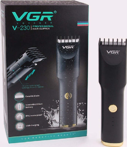Tagliacapelli Barba Trimmer Professionale Ricaricabile Usb Impermeabile Vgr V230 Salute e Bellezza > Depilazione e rasatura > Rasoi e Tagliacapelli Trade Shop italia - Napoli, Commerciovirtuoso.it