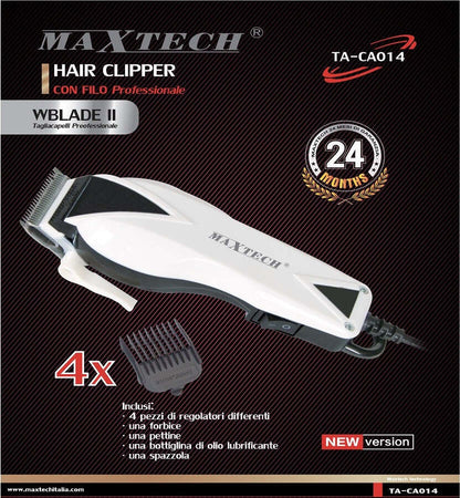 Tagliacapelli Con Filo Da Uomo Regolabile Per Capelli Barba Peli Maxtech Ta-ca014 Salute e cura della persona/Rasatura epilazione e rimozione peli/Regolabarba tagliacapelli e rasoi per il corpo/Tagliacapelli Trade Shop italia - Napoli, Commerciovirtuoso.it