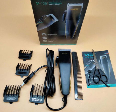 Tagliacapelli Con Filo Rasoio Elettrico Professionale Trimmer Pettini Vgr V-128 Salute e Bellezza > Depilazione e rasatura > Rasoi e Tagliacapelli Trade Shop italia - Napoli, Commerciovirtuoso.it