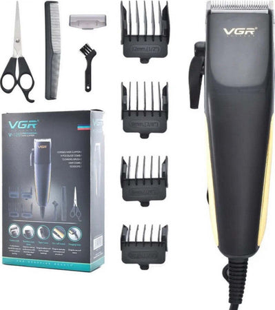Tagliacapelli-Con-Filo-Rasoio-Elettrico-Professionale-Trimmer-Pettini-Vgr-V-128